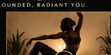 Woman practicing restorative movement
